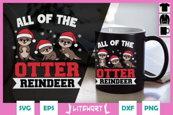 All Otter Reindeer Funny Christmas SVG Review