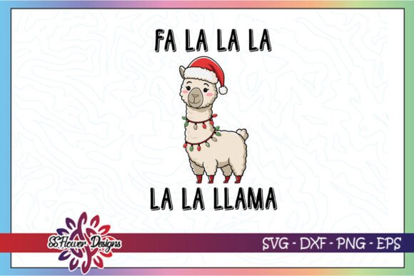 Fa La La Llama Christmas Funny Puns SVG Review