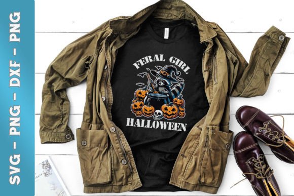Feral Girl Halloween Funny Raccoon SVG Review for Embroidery Designers and Craft Entrepreneurs