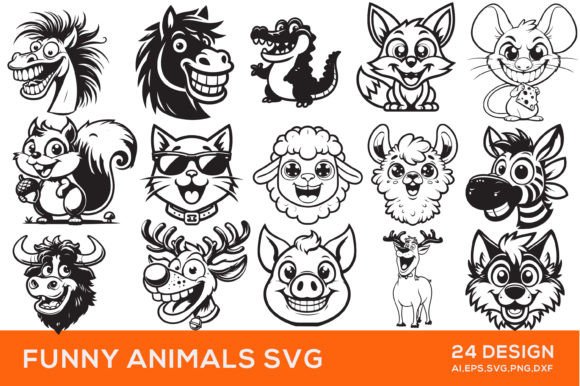 Funny Animals SVG Files: A Designer Review