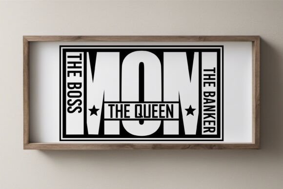 Funny Mom SVG Design: The Boss the Queen Review