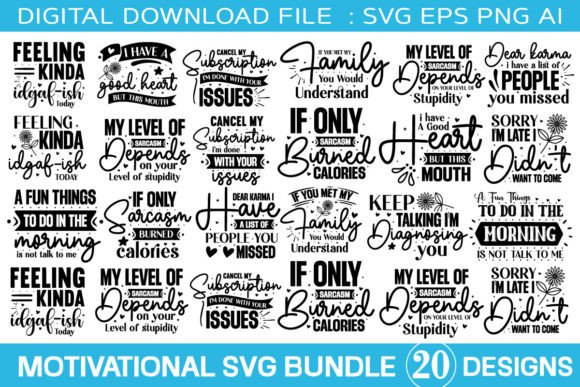 Funny Motivational Svg Bundle: A Designer Review