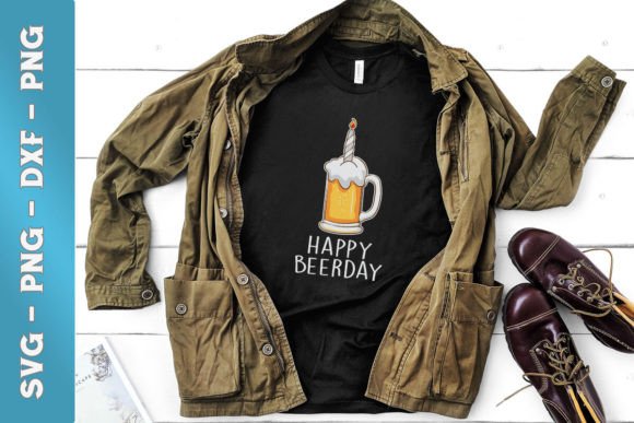 Happy Beer-Day Funny Birthday SVG Review for Real Embroidery Projects