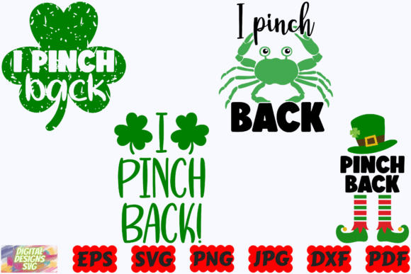 I Pinch Back SVG Funny St Patrick s Day Review