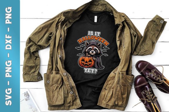 Is It Yet Raccoon Funny Halloween SVG Review