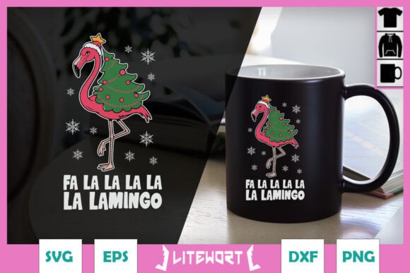 La Lamingo Christmas Funny Puns SVG Review