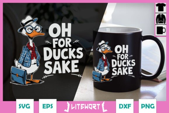 Oh for Ducks Sake Funny Animal SVG: A Designer’s Honest Take