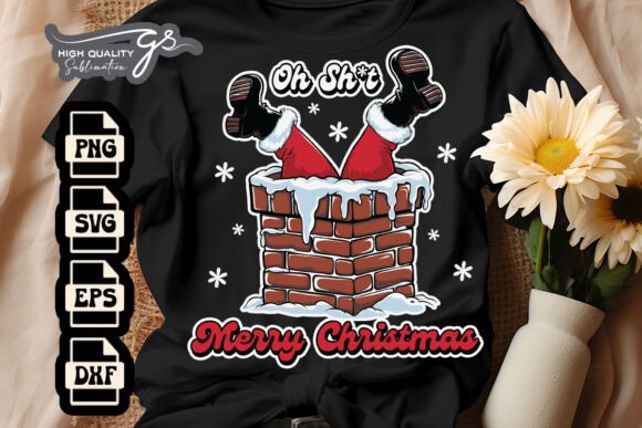 Oh Merry Xmas Funny Santa SVG: A Designer Review