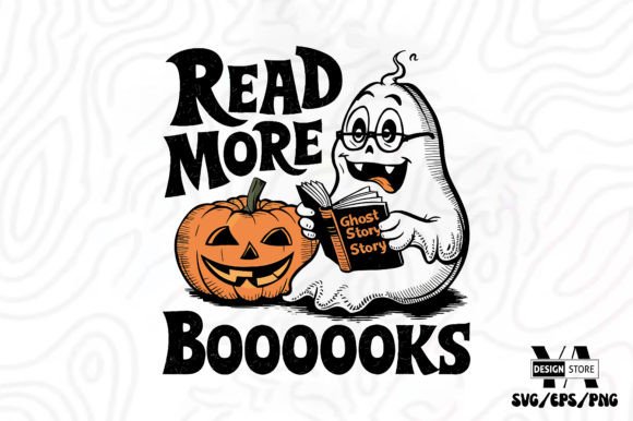 Read More Boooooks Funny Ghost SVG PNG Review
