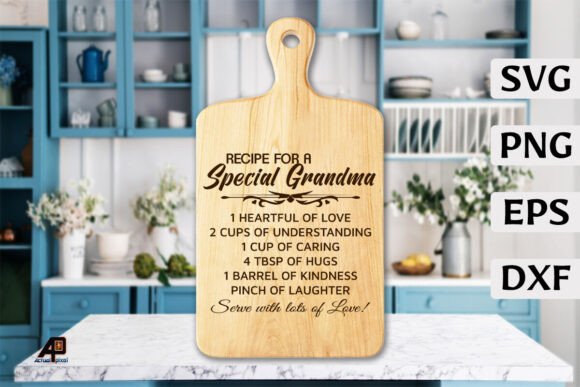 Recipe for Grandma Funny Quotes SVG PNG Review