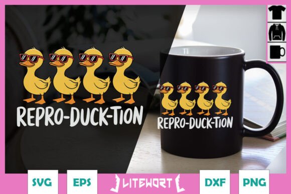 Repro Duck Ton Funny Animal SVG Review