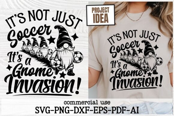 Soccer Gnome SVG Funny Gnome Invasion Review
