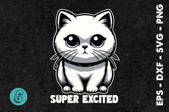Super Excited Funny Cat SVG Review for Embroidery