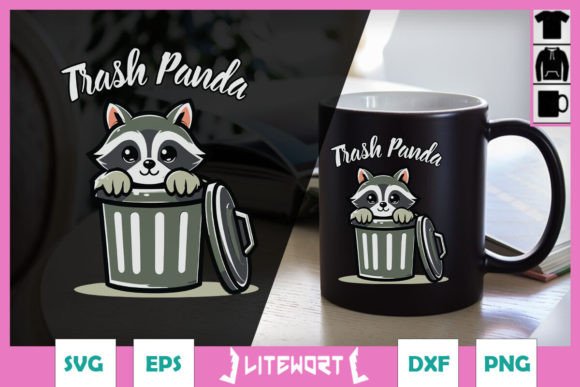 Trash Panda Funny Raccoon SVG Design Review