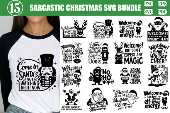 Trendy Funny Christmas Svg Bundle Review
